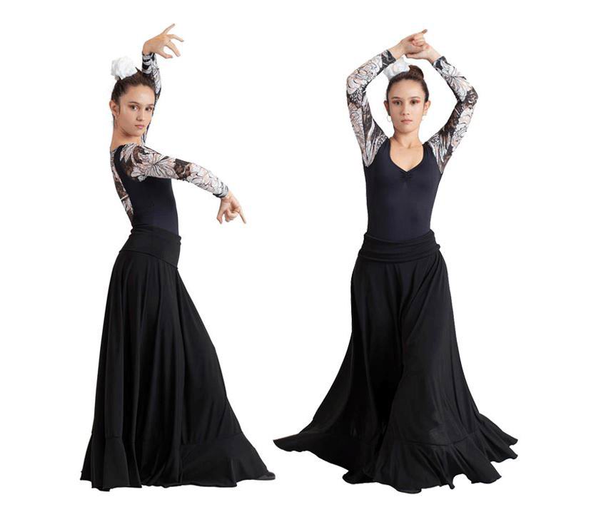 Jupes pour la Danse Flamenco Happy Dance. Ref.EF373